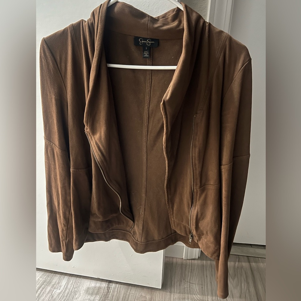 Jessica simpson Suede brown jacket - Picture 3 of 3